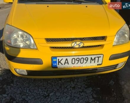 Жовтий Хендай Гетц, об'ємом двигуна 1.3 л та пробігом 220 тис. км за 3000 $, фото 1 на Automoto.ua