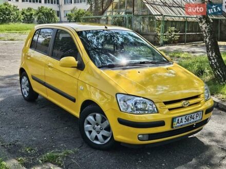 Хендай Гетц 2005 в Киеве на Automoto.ua Желтый Хендай Гетц, объемом двигателя 1.3 л и пробегом 286 тыс. км за 3700 $, фото 1 на Automoto.ua