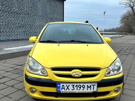 Жовтий Хендай Гетц, об'ємом двигуна 1.4 л та пробігом 214 тис. км за 4150 $, фото 1 на Automoto.ua