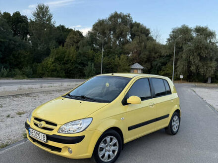 Желтый Хендай Гетц, объемом двигателя 1.4 л и пробегом 203 тыс. км за 5200 $, фото 1 на Automoto.ua