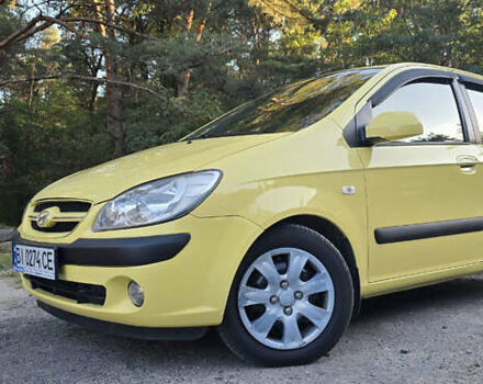 Жовтий Хендай Гетц, об'ємом двигуна 1.4 л та пробігом 198 тис. км за 5500 $, фото 1 на Automoto.ua