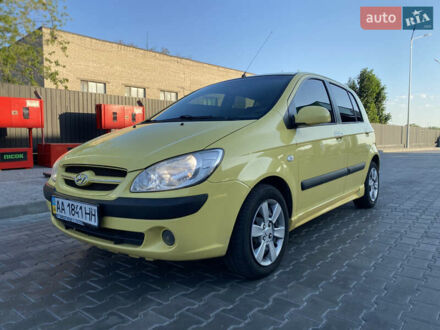 Жовтий Хендай Гетц, об'ємом двигуна 1.4 л та пробігом 202 тис. км за 3700 $, фото 1 на Automoto.ua