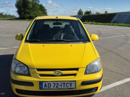 Желтый Хендай Гетц, объемом двигателя 0 л и пробегом 220 тыс. км за 3000 $, фото 1 на Automoto.ua