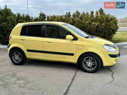 Желтый Хендай Гетц, объемом двигателя 1.4 л и пробегом 144 тыс. км за 5170 $, фото 1 на Automoto.ua