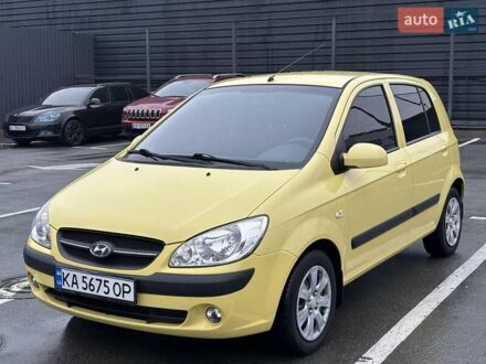 Жовтий Хендай Гетц, об'ємом двигуна 1.6 л та пробігом 93 тис. км за 6400 $, фото 1 на Automoto.ua