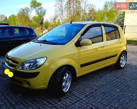 Жовтий Хендай Гетц, об'ємом двигуна 1.4 л та пробігом 153 тис. км за 6300 $, фото 1 на Automoto.ua