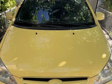 Желтый Хендай Гетц, объемом двигателя 1.4 л и пробегом 173 тыс. км за 4000 $, фото 1 на Automoto.ua