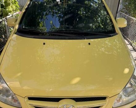 Желтый Хендай Гетц, объемом двигателя 1.4 л и пробегом 173 тыс. км за 4000 $, фото 1 на Automoto.ua