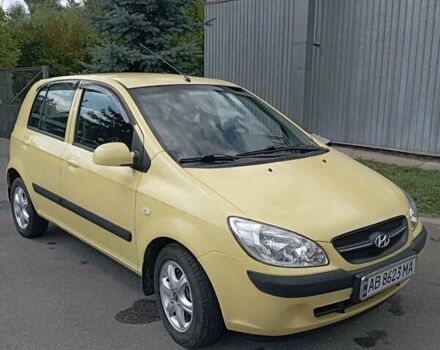 Жовтий Хендай Гетц, об'ємом двигуна 1.4 л та пробігом 120 тис. км за 5750 $, фото 1 на Automoto.ua