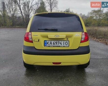 Жовтий Хендай Гетц, об'ємом двигуна 1.4 л та пробігом 256 тис. км за 6000 $, фото 1 на Automoto.ua