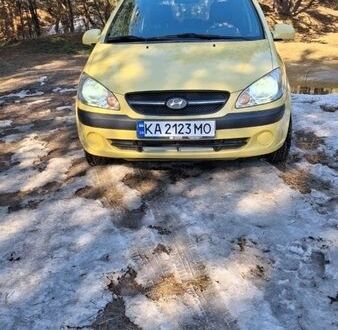 Жовтий Хендай Гетц, об'ємом двигуна 1.4 л та пробігом 93 тис. км за 6300 $, фото 1 на Automoto.ua