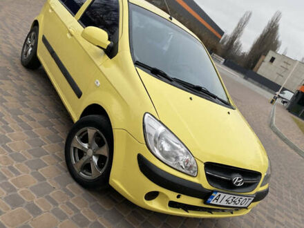 Желтый Хендай Гетц, объемом двигателя 1.4 л и пробегом 101 тыс. км за 4999 $, фото 1 на Automoto.ua