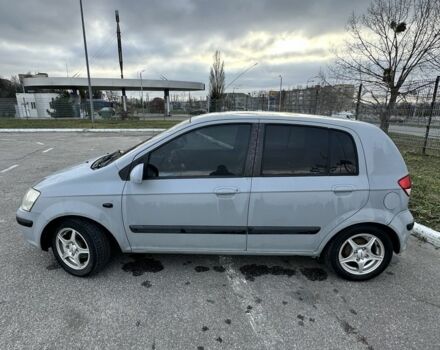 Серый Хендай Гетц, объемом двигателя 1.4 л и пробегом 305 тыс. км за 2200 $, фото 3 на Automoto.ua