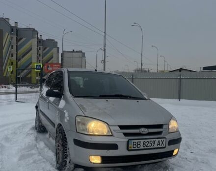 Сірий Хендай Гетц, об'ємом двигуна 1.4 л та пробігом 220 тис. км за 3450 $, фото 2 на Automoto.ua