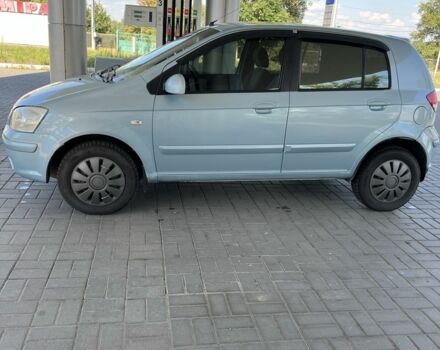 Серый Хендай Гетц, объемом двигателя 1.3 л и пробегом 270 тыс. км за 3100 $, фото 1 на Automoto.ua