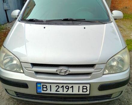 Серый Хендай Гетц, объемом двигателя 1.4 л и пробегом 201 тыс. км за 3700 $, фото 5 на Automoto.ua