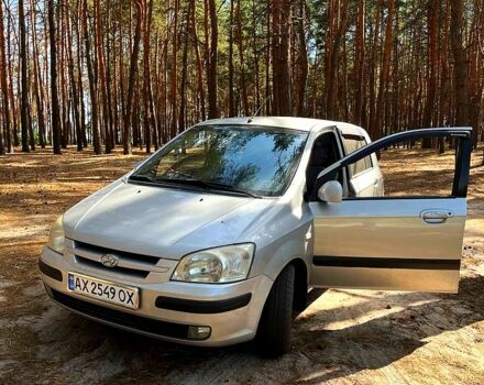 Сірий Хендай Гетц, об'ємом двигуна 1.3 л та пробігом 200 тис. км за 5500 $, фото 9 на Automoto.ua