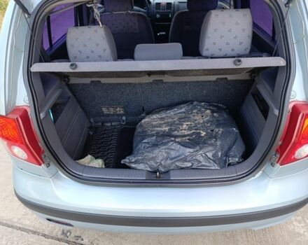 Серый Хендай Гетц, объемом двигателя 1.3 л и пробегом 226 тыс. км за 4500 $, фото 16 на Automoto.ua