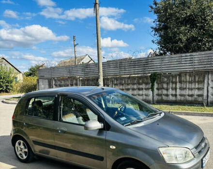 Серый Хендай Гетц, объемом двигателя 1.1 л и пробегом 171 тыс. км за 2800 $, фото 1 на Automoto.ua