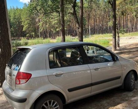 Сірий Хендай Гетц, об'ємом двигуна 1.3 л та пробігом 200 тис. км за 5200 $, фото 1 на Automoto.ua