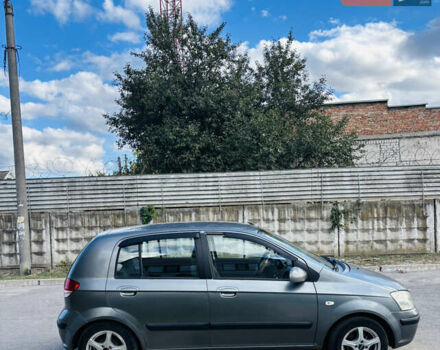 Серый Хендай Гетц, объемом двигателя 1.1 л и пробегом 171 тыс. км за 2800 $, фото 4 на Automoto.ua