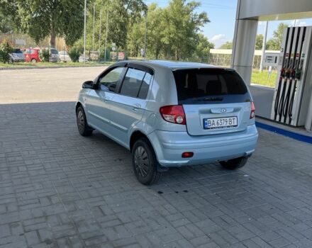 Серый Хендай Гетц, объемом двигателя 1.3 л и пробегом 270 тыс. км за 3100 $, фото 2 на Automoto.ua