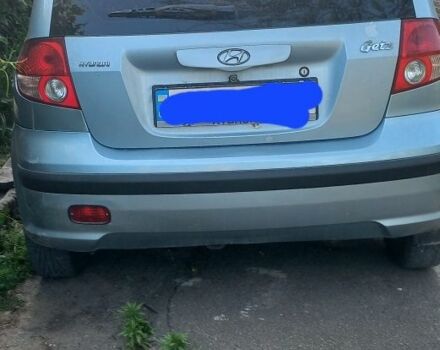 Серый Хендай Гетц, объемом двигателя 1.3 л и пробегом 159 тыс. км за 4600 $, фото 4 на Automoto.ua