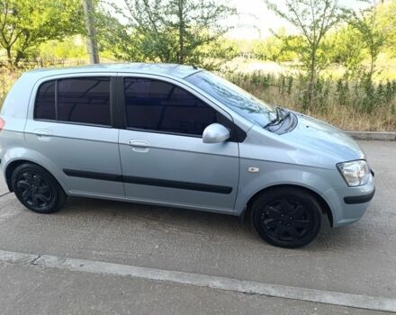 Серый Хендай Гетц, объемом двигателя 1.3 л и пробегом 226 тыс. км за 4500 $, фото 11 на Automoto.ua