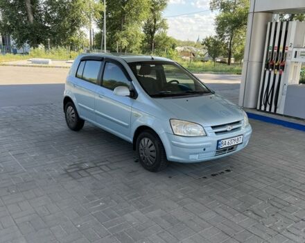 Серый Хендай Гетц, объемом двигателя 1.3 л и пробегом 270 тыс. км за 3100 $, фото 6 на Automoto.ua