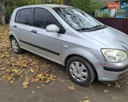 Сірий Хендай Гетц, об'ємом двигуна 1.34 л та пробігом 220 тис. км за 3500 $, фото 3 на Automoto.ua
