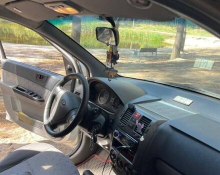 Сірий Хендай Гетц, об'ємом двигуна 1.3 л та пробігом 200 тис. км за 5200 $, фото 13 на Automoto.ua