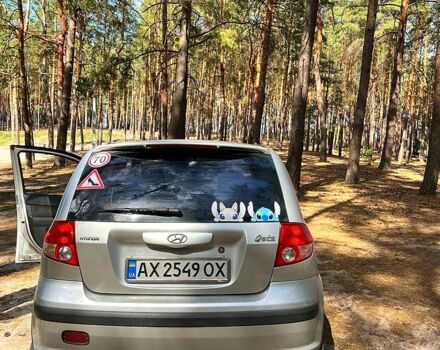 Сірий Хендай Гетц, об'ємом двигуна 1.3 л та пробігом 200 тис. км за 5500 $, фото 7 на Automoto.ua