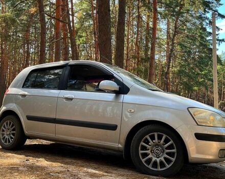 Сірий Хендай Гетц, об'ємом двигуна 1.3 л та пробігом 200 тис. км за 5500 $, фото 3 на Automoto.ua