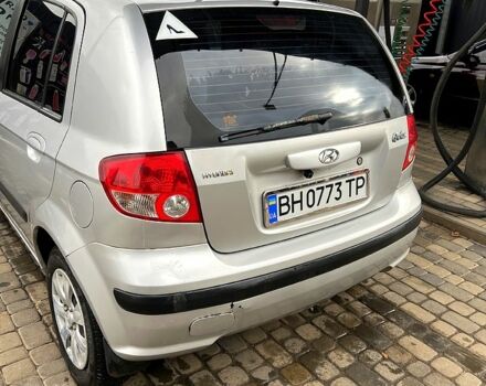 Сірий Хендай Гетц, об'ємом двигуна 1.3 л та пробігом 250 тис. км за 4800 $, фото 2 на Automoto.ua