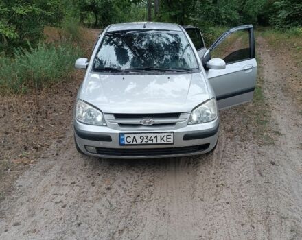 Серый Хендай Гетц, объемом двигателя 1.3 л и пробегом 255 тыс. км за 3500 $, фото 1 на Automoto.ua