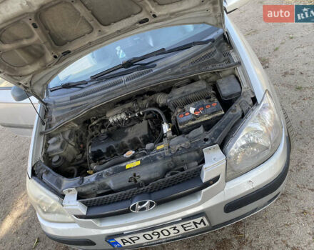 Хендай Гетц 2004 в Запорожье на Automoto.ua Серый Хендай Гетц, объемом двигателя 1.34 л и пробегом 400 тыс. км за 3000 $, фото 4 на Automoto.ua
