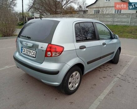 Серый Хендай Гетц, объемом двигателя 1.34 л и пробегом 175 тыс. км за 4499 $, фото 4 на Automoto.ua