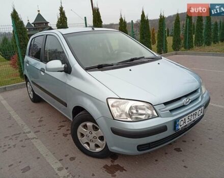 Серый Хендай Гетц, объемом двигателя 1.34 л и пробегом 175 тыс. км за 4499 $, фото 7 на Automoto.ua