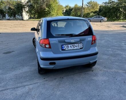 Сірий Хендай Гетц, об'ємом двигуна 1.3 л та пробігом 217 тис. км за 3500 $, фото 2 на Automoto.ua