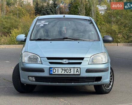 Серый Хендай Гетц, объемом двигателя 1.3 л и пробегом 289 тыс. км за 2999 $, фото 2 на Automoto.ua