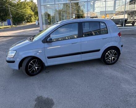 Сірий Хендай Гетц, об'ємом двигуна 1.3 л та пробігом 217 тис. км за 3500 $, фото 1 на Automoto.ua