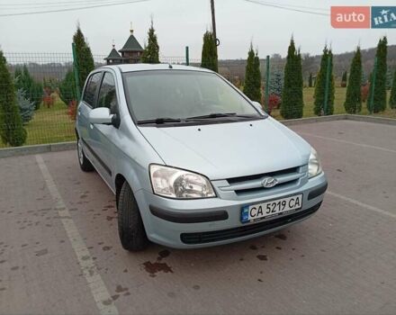 Серый Хендай Гетц, объемом двигателя 1.34 л и пробегом 175 тыс. км за 4499 $, фото 3 на Automoto.ua