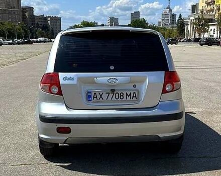 Серый Хендай Гетц, объемом двигателя 1.3 л и пробегом 291 тыс. км за 3500 $, фото 4 на Automoto.ua