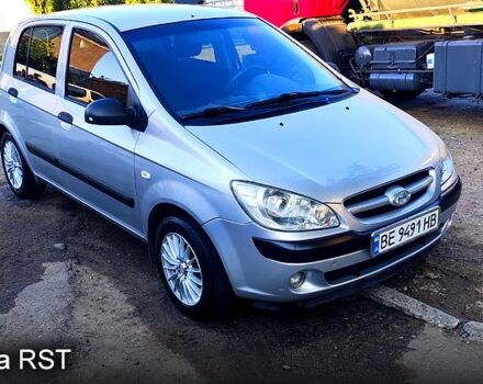Серый Хендай Гетц, объемом двигателя 1.3 л и пробегом 166 тыс. км за 5100 $, фото 5 на Automoto.ua