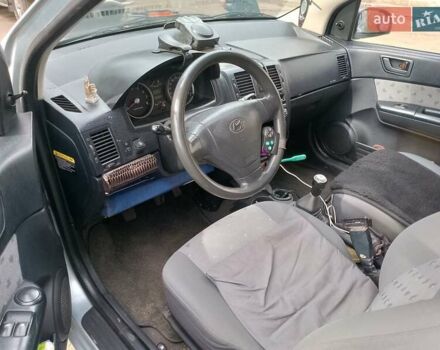 Сірий Хендай Гетц, об'ємом двигуна 1.4 л та пробігом 290 тис. км за 4200 $, фото 5 на Automoto.ua