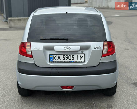 Серый Хендай Гетц, объемом двигателя 1.4 л и пробегом 189 тыс. км за 5200 $, фото 6 на Automoto.ua