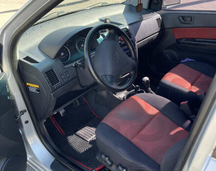 Сірий Хендай Гетц, об'ємом двигуна 1.09 л та пробігом 180 тис. км за 3300 $, фото 8 на Automoto.ua