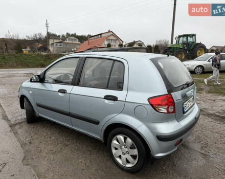 Серый Хендай Гетц, объемом двигателя 1.34 л и пробегом 175 тыс. км за 2500 $, фото 1 на Automoto.ua