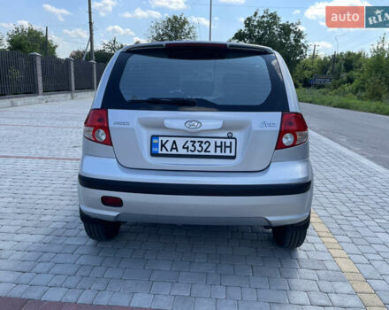 Серый Хендай Гетц, объемом двигателя 1.4 л и пробегом 168 тыс. км за 5400 $, фото 9 на Automoto.ua