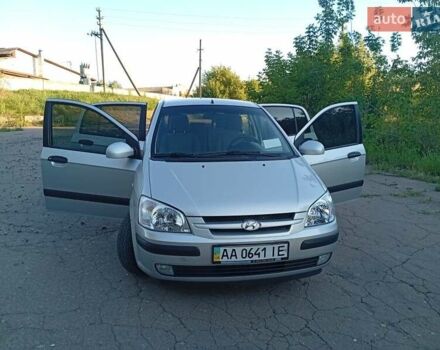Серый Хендай Гетц, объемом двигателя 1.6 л и пробегом 154 тыс. км за 3950 $, фото 6 на Automoto.ua